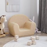  Dječja fotelja krem od mekanog pliša | shoptok.hr