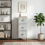  Ormar s ladicama Betonska siva 33 x 34,5 x 90 cm | shoptok.hr