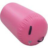  Gimnastički valjak na napuhavanje s crpkom 120 x 90 cm PVC rozi | shoptok.hr