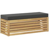  Set vanjskih sofa Bijela i antracit 115 x 43 x 45 cm | shoptok.hr