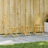  3-dijelni bistro set od bambusa | shoptok.hr