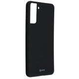 Mobiline gumijasti / gel etui Roar Jelly Case za Samsung Galaxy S21+ - črni Cene