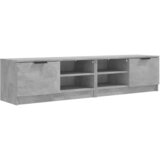 Furnova TV omarica 2 kosa betonsko siva 80x35x36,5 cm konstruiran les, (21922695) | Shoptok.si