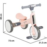 Balance Bike learn to ride 2in1 – pink | Eponuda.com