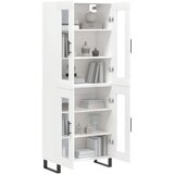  Visoka komoda bijela 69,5x34x180 cm konstruirano drvo | shoptok.hr