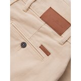Ombre Men's denim classic shorts with rolled up leg - cream | shoptok.hr