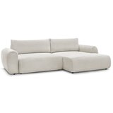 Bobochic Paris Krem sklopiva kutna garnitura od samta (s desnim kutom) Lucien – | shoptok.hr