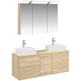  Set namještaja za kupaonicu 4 kom. Hrast sonoma | shoptok.hr