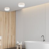  plafonsko svetlo sirja double 2xE27/15W/230V, prečnik 35 cm, krem boje | Eponuda.com