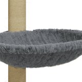  Penjalica za mačke sa stupom za grebanje svjetlosiva 74 cm | Eponuda.com