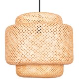 Viseći visilica na lanku BERTA 1xE27/20W/230V pr. 50 cm bambus | Eponuda.com
