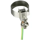 Stezaljka cijevi trake za uzemljenje D 10-27 mm (1/8-3/4&quot,) sa priključnom stezaljkom 2 x 2,5-10 mm² StSt 540920 BRS 10.27 AQ2.5 10 V2A pribor za montažu