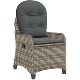  Naslonjač s jastukom Siva 56 x 66 x 95 cm poliratan | Eponuda.com