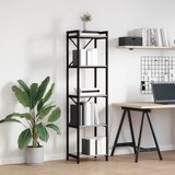  Polica Sivi hrast sonoma 40 x 30 x 155 cm Konstruirano drvo | shoptok.hr