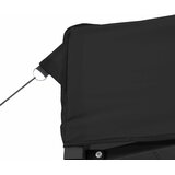 Šator za zabave Crna 292 x 292 x 315 cm Oxford tkanina | shoptok.hr