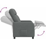  Fotelja s nagibom Tamnosiva Tkanina | shoptok.hr