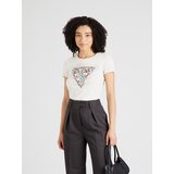 Guess Majica 'CHERRY FLOWER' svetlo bež / nebeško modra / rjava / roza | Shoptok.si