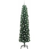 Umjetno božićno drvce Zelena 240 cm PVC i čelik i plastika | shoptok.hr