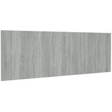 Maison Chic posteljno vzglavje - vzglavna omarica - nočna omarica sivo sonoma 240x1,5x80 cm konstruiran les, (21707553) | Shoptok.si