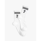 Koton College Socks with Letter Embroidered Cene