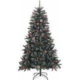  Umjetno božićno drvce Zelena 150 cm PVC, Plastika i Čelik | shoptok.hr