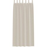 Voile zavjesa 2 kom. Pijesak 245 x 140 cm Poliester | shoptok.hr