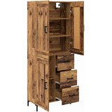  Highboard 2 kom. Staro drvo 69,5 x 34 x 180 cm Slike