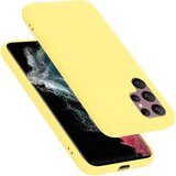  ohišje, združljiv s Samsungom v tekoči rumeni - zaščitni pokrov, narejen iz fleksibilnega silikona TPU, (20603305) | Shoptok.si