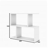 Woody Fashion Lale - White pomožna miza, (21268097) | Shoptok.si