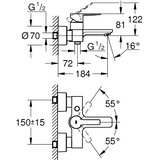 Grohe 33849AL1 Lineare armatura za kad Cene