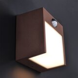  Brilagi-LED Spoljašnje zidno svetlo sa senzorom TERNI LED/12W/230V braon IP44 | Eponuda.com