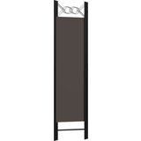 vidaXL Sobna pregrada s 3 panela antracit 120 x 180 cm | shoptok.hr