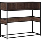  Konzolni stol boja hrasta 90x35x80 cm konstruirano drvo | shoptok.hr