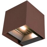  LED solarno zidno svetlo sa senzorom LED/9W/3,7V IP65 4000K 2600 mAh braon Cene
