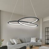  LED luster na sajli TANGO LED/44W/230V 4000K prečnik 60 cm crna | Eponuda.com
