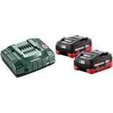 Metabo Basic Set baterija 2 x 5,5 Ah; 18V; brzi punjač ASC 145; za alate (685122000) Cene