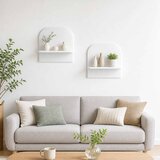  Zidna polica 2 kom. 80.5 x 13.5 x 37.5 cm | shoptok.hr