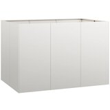 Maison Chic Cvetlični Lonec - Cvetlično korito 120x80x80 cm iz nerjavečega jekla, (21790265) | Shoptok.si