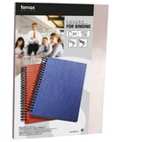 Korice za spiralni uvez 180my pvc a3 pk100 fornax prozirne | Shoptok.si