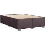  Krevet s oprugama i madracem tamnosmeđi 140 x 190 cm od tkanine | shoptok.hr