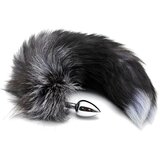 Alive Analna kupa Black & White Fox Tail M | ePonuda.com