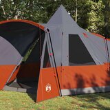  Teepee šator s krovom Siva i narančasta 720 x 465 x 295 cm | shoptok.hr