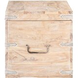  Škrinja od masivnog bagremovog drva 90 x 40 x 40 cm | shoptok.hr
