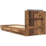  Okvir kreveta s uzglavljem s uzglavljem Staro drvo 80 x 200 cm | Eponuda.ba