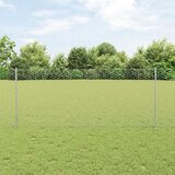 vidaXL Ograda s postovima 22 kom U-kanal 100 cm od pocinčanog čelika, Šesterokutna ograda 1x100 m od pocinčanog čelika Cijene