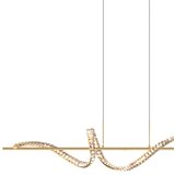 Zuma line MD3170-1-3GT - led luster na sajli athesa LED/24,5W/230V 2700-6000K +daljinski upravljač | Eponuda.com