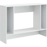  Konzolna stolica Prugasti Visoki Sjaj Bijeli 101 x 29 x 74 cm | shoptok.hr