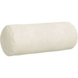 vidaXL Blazine 2 pcs krema Ø 15 x 40 cm Žametna tkanina | Shoptok.si