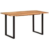  Blagovaonski stol od masivnog bagremovog drva 140 x 70 x 76 cm | shoptok.hr