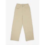 Tom Tailor Beige Girly Wide Pants - Girls